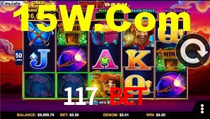 117 Bet: Jogos de Caça-Níqueis-Altas Recompensas, Roleta-Velocidade, Blackjack-Desafios Máximos
